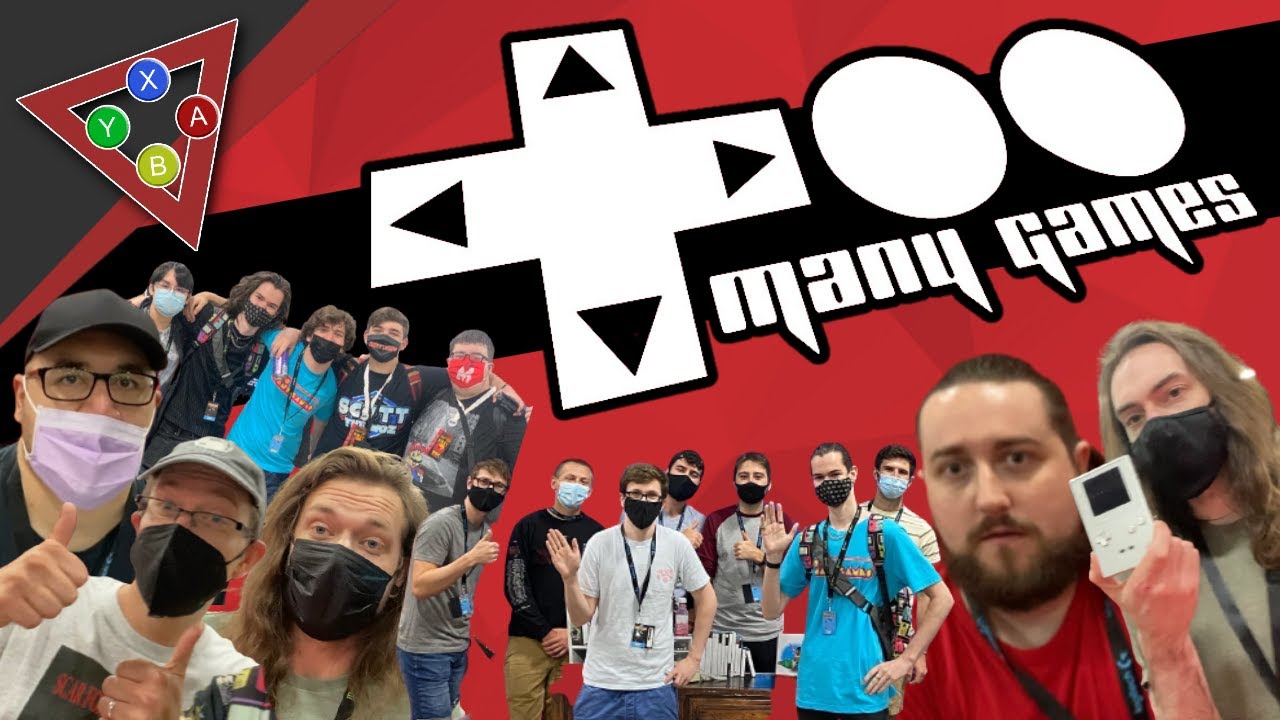 Meeting Scott the Woz, Caddicarus, BeatEmUps and MANY MORE at TooManyGames 2022!