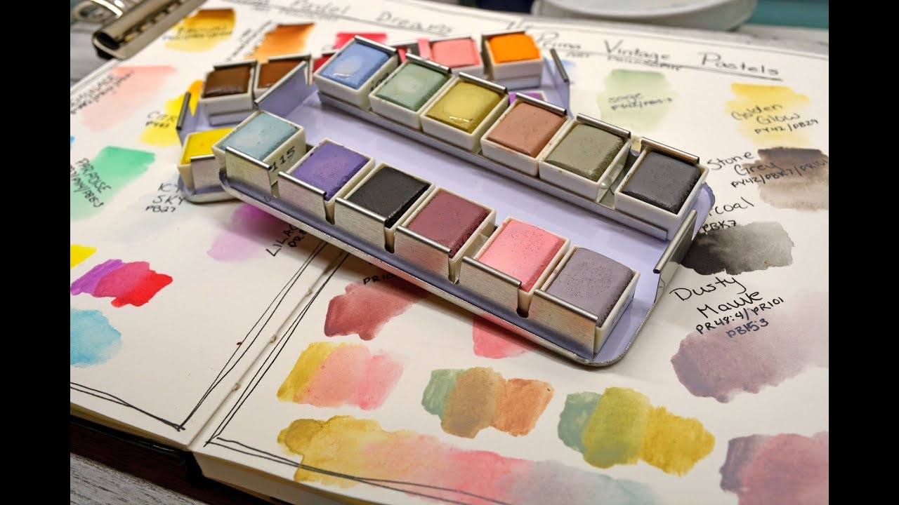Prima Pastel Watercolors