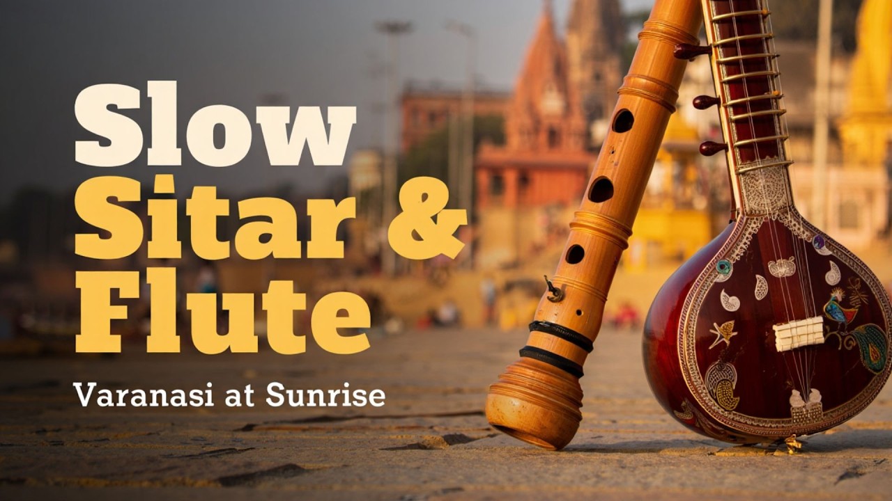 River of Varanasi – Slow Sitar & Flute Passage