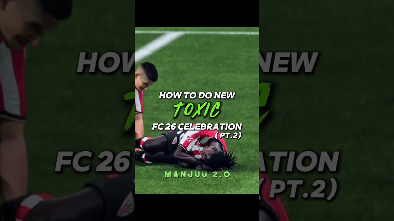 Как делать НОВЫЕ ТОКСИЧНЫЕ празднования в FC26 (часть 2) 🥶|#футбол #eafc #fyp #вирусный #eafc26 #...