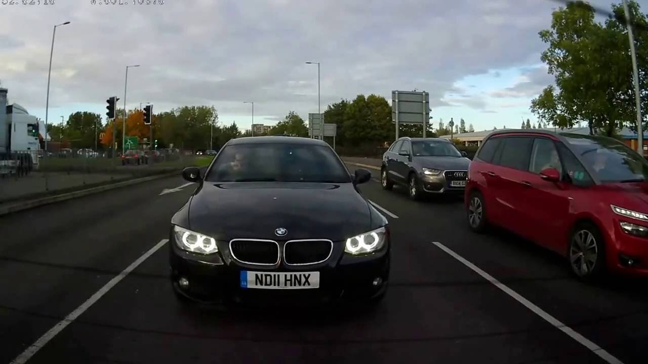 Tamworth, Staffordshire to Telford, Shropshire. The Rear View.