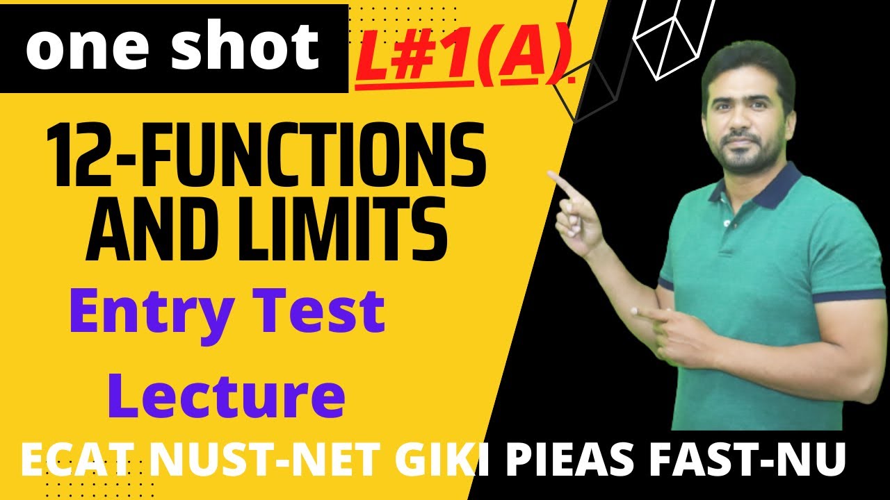 Functions | Domain | Range | ECAT | PIEAS | NUST | FAST | GIKI | Qasim Noor | part 2 | Lecture-1