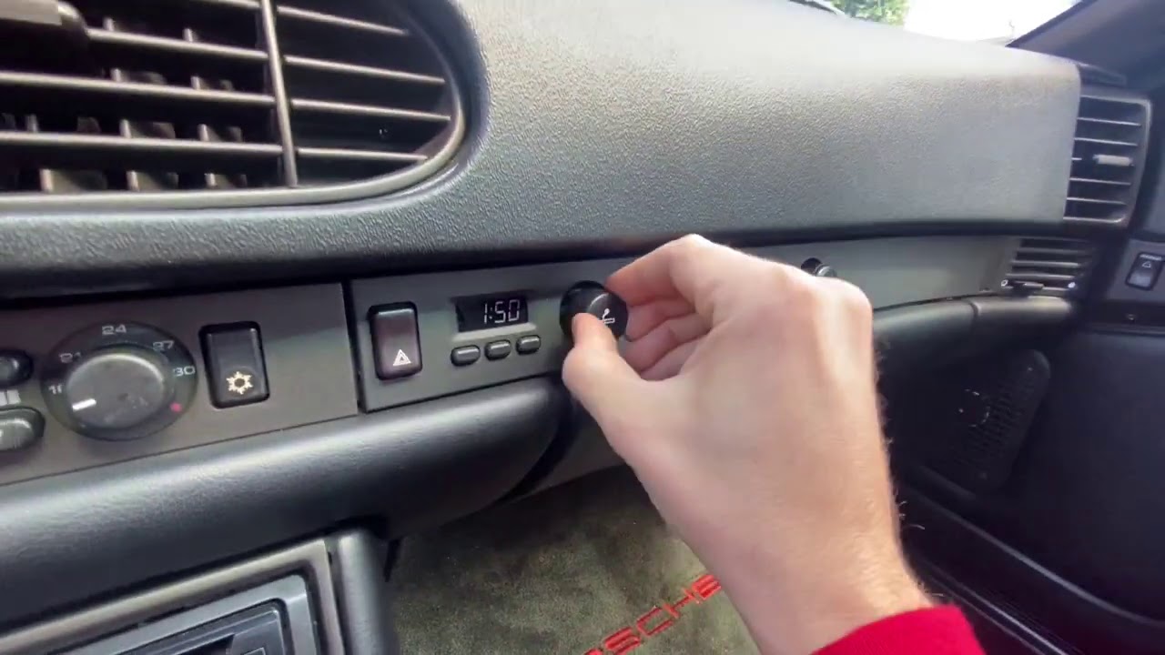 1987 944 S - Interior Electronics Operation