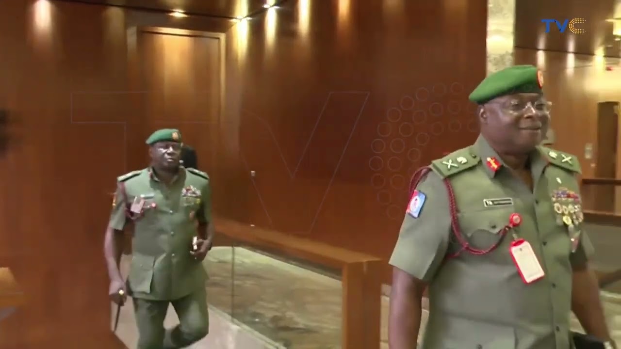 (VIDEO) Pres. Tinubu promotes acting COAS Oluyede Lieutenant General