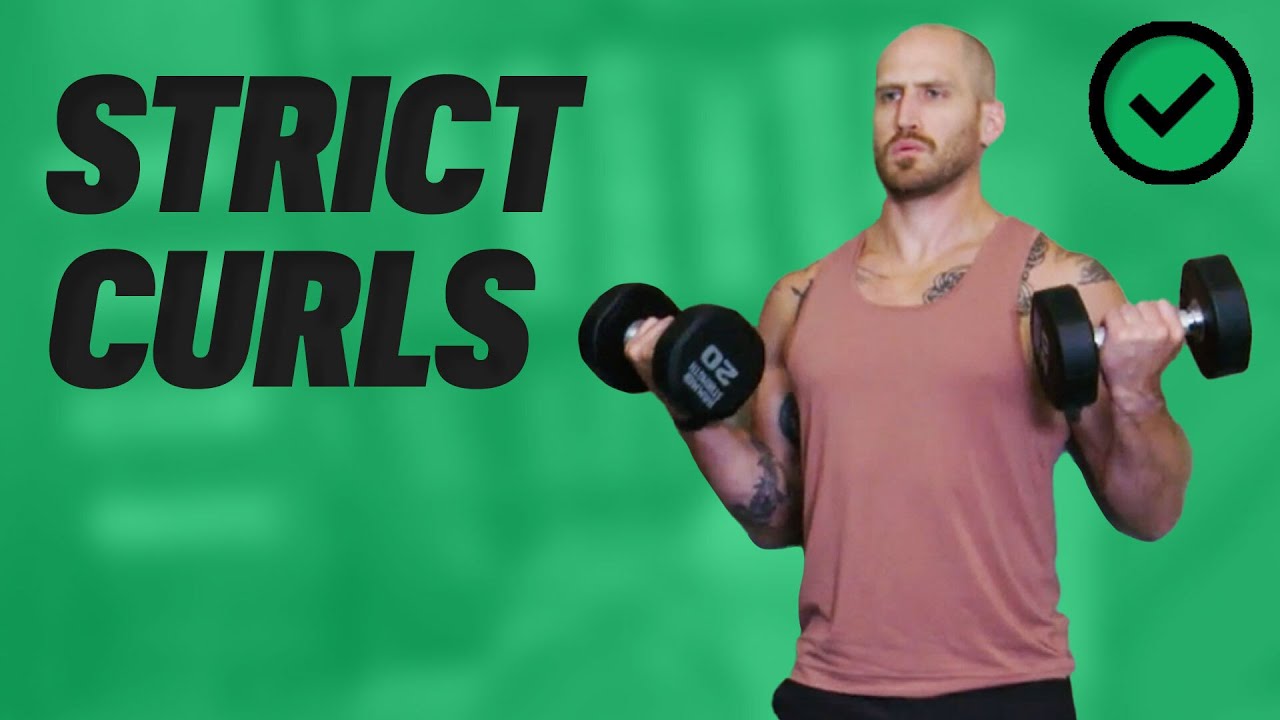 How to Do Strict Curls for Smarter Biceps Training | Form Check | Men&rsquo;s Health Muscle