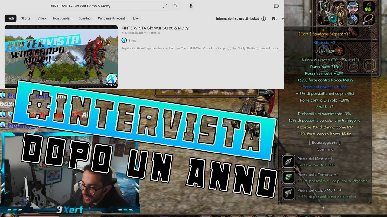 #INTERVISTA Gio dopo un anno