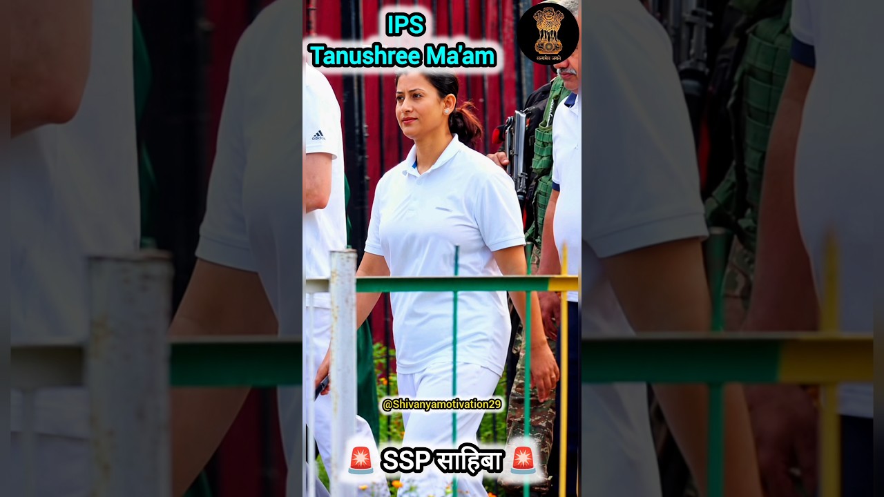 🧘&zwj;♀️ Fearless IPS Tanushree Ma'am on International Yoga Day 🇮🇳 | UPSC Motivation 🔥