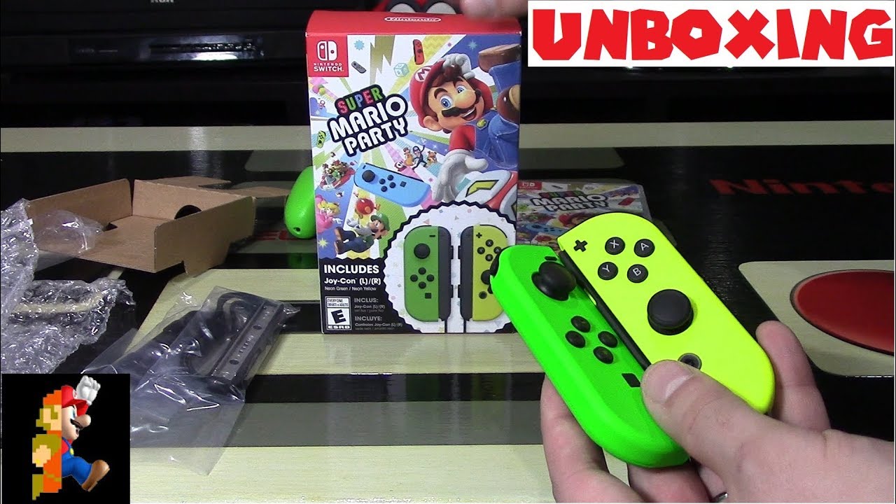 Super Mario Party Bundle Unboxing + Initial Impressions | Nintendo Collecting