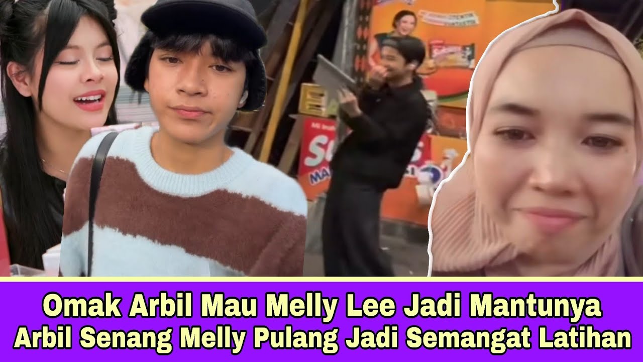 Omak Arbil Mau Melly Lee Jadi Mantunya, Arbil Senang Melly Pulang Jadi Semangat Latihan 