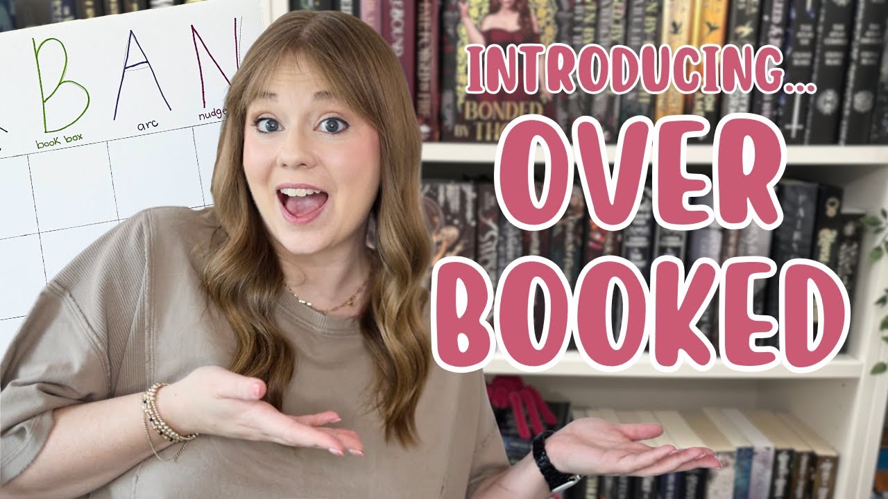 i'm going on a book buying ban??? | i can only buy books when? | introducing overbooked