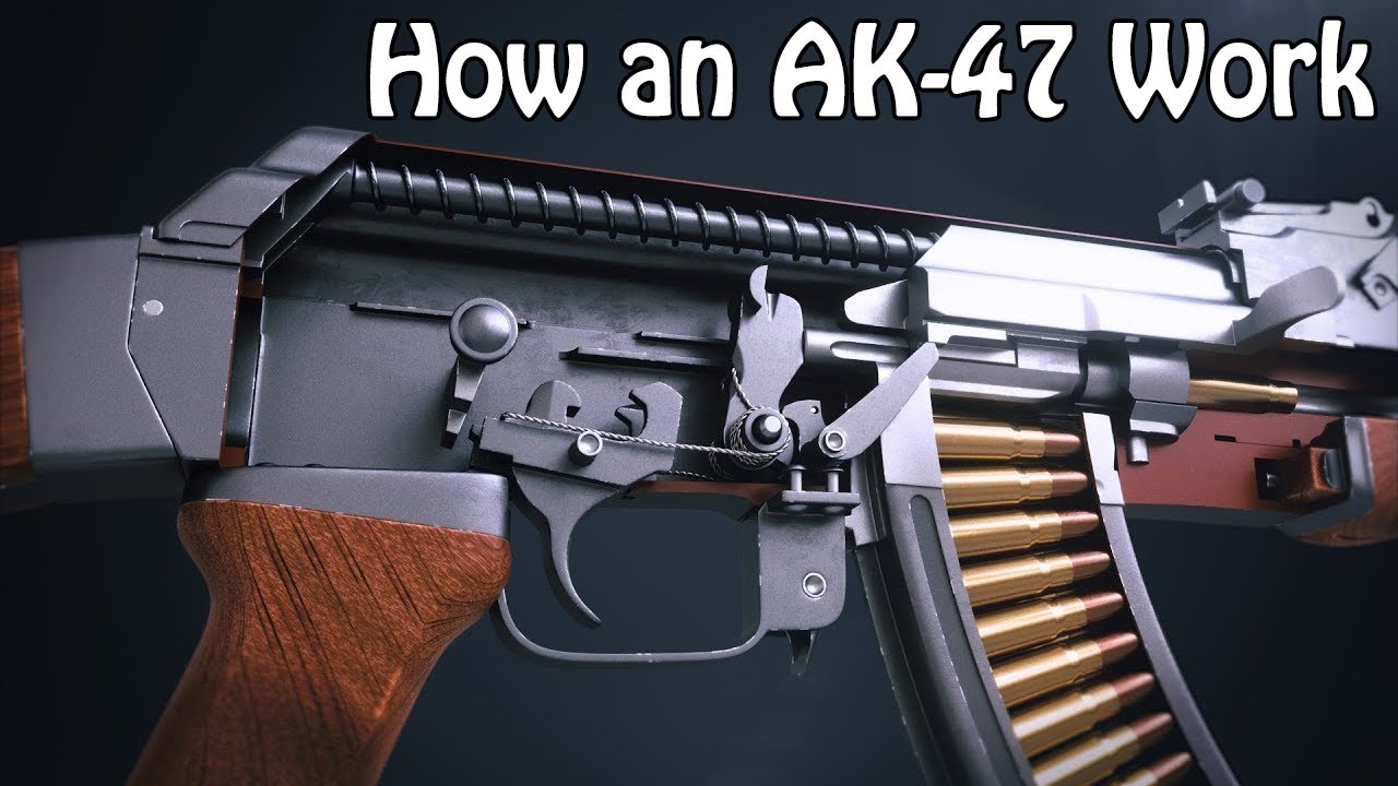 যেভাবে AK-47 রাইফেল কাজ করে || How an AK-47 Works (3D Animation)