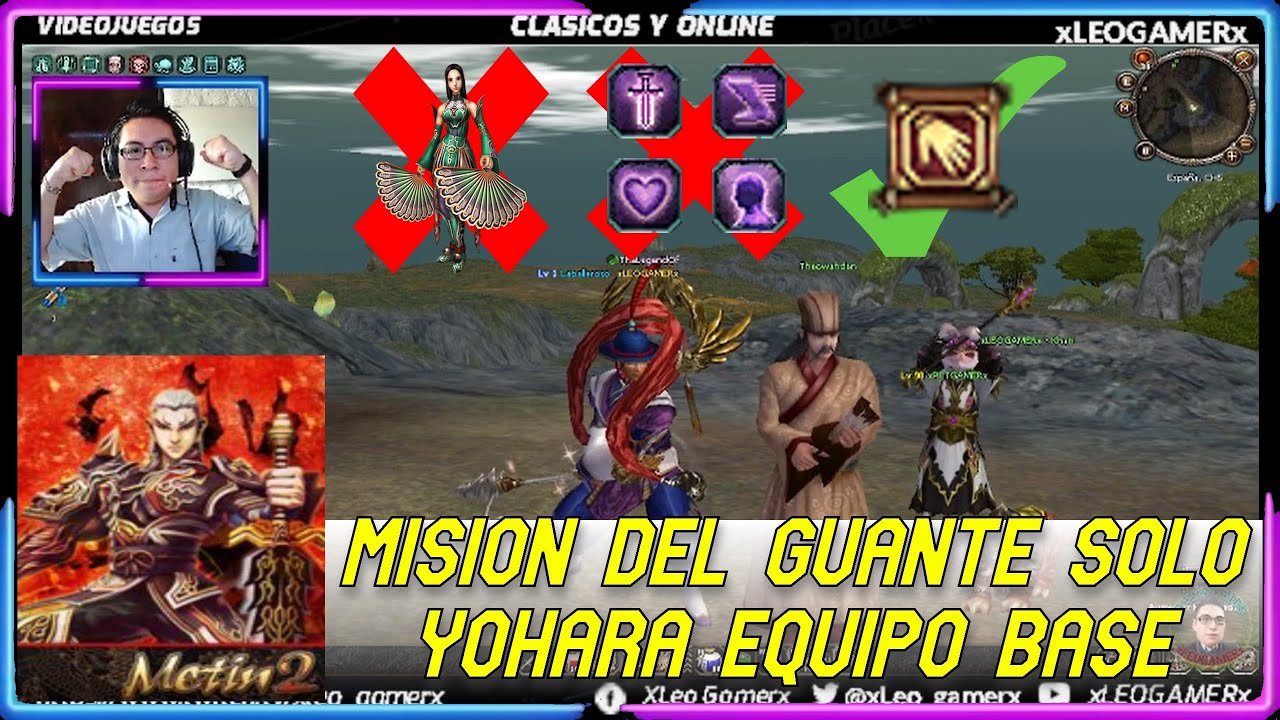 METIN2 | MISIÓN DE LICENCIA PARA GUANTE | Sección: ONLINE | Tips sin necesidad de Auras o del SungMa