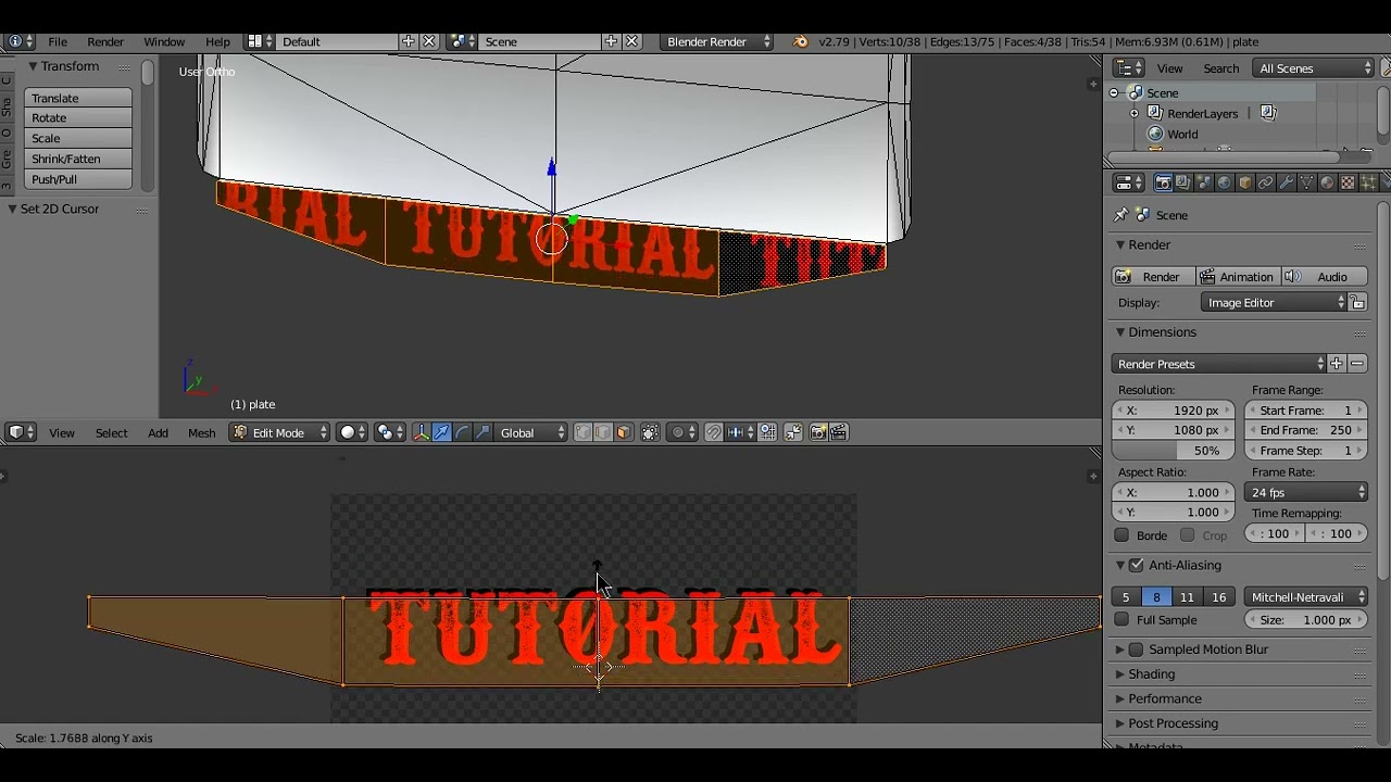 Zmodeler 3 GTA5 - делаем свой номерной знак с 2D текстом