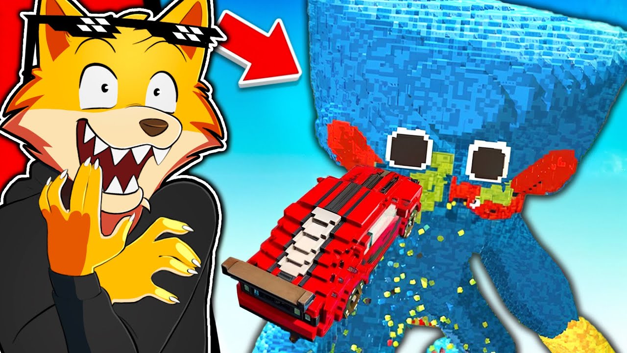 Distruggo MOSTRI GIGANTI Con la Mia MACCHINA! HUGGY WUGGY e la BAMBOLA di SQUID GAME?! *EPICO*