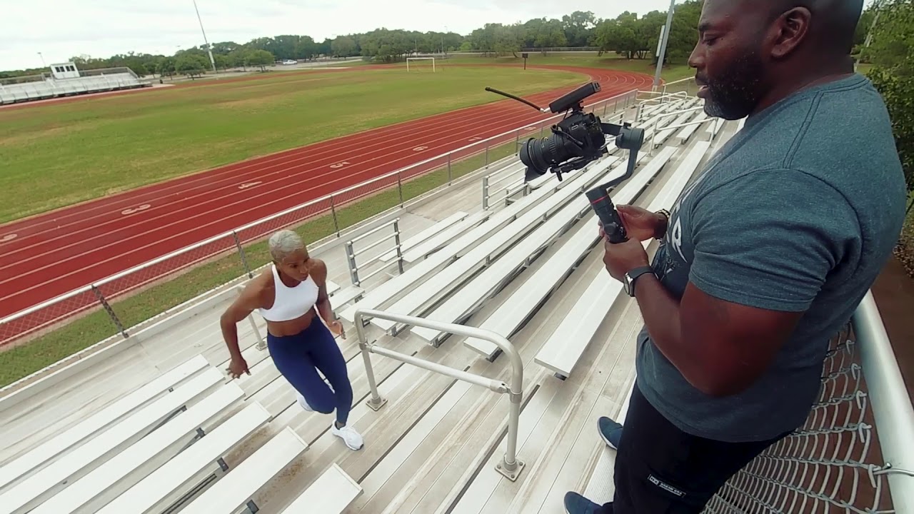 Behind the scenes with Phylicia George