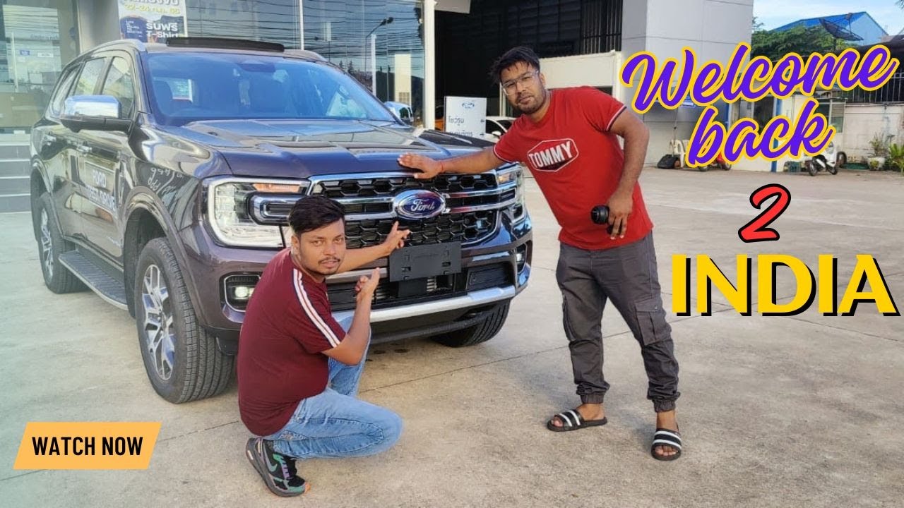 New Ford Endeavour 2024 | Ford Endeavour Test Drive And Feature Review | Welcome back to India |