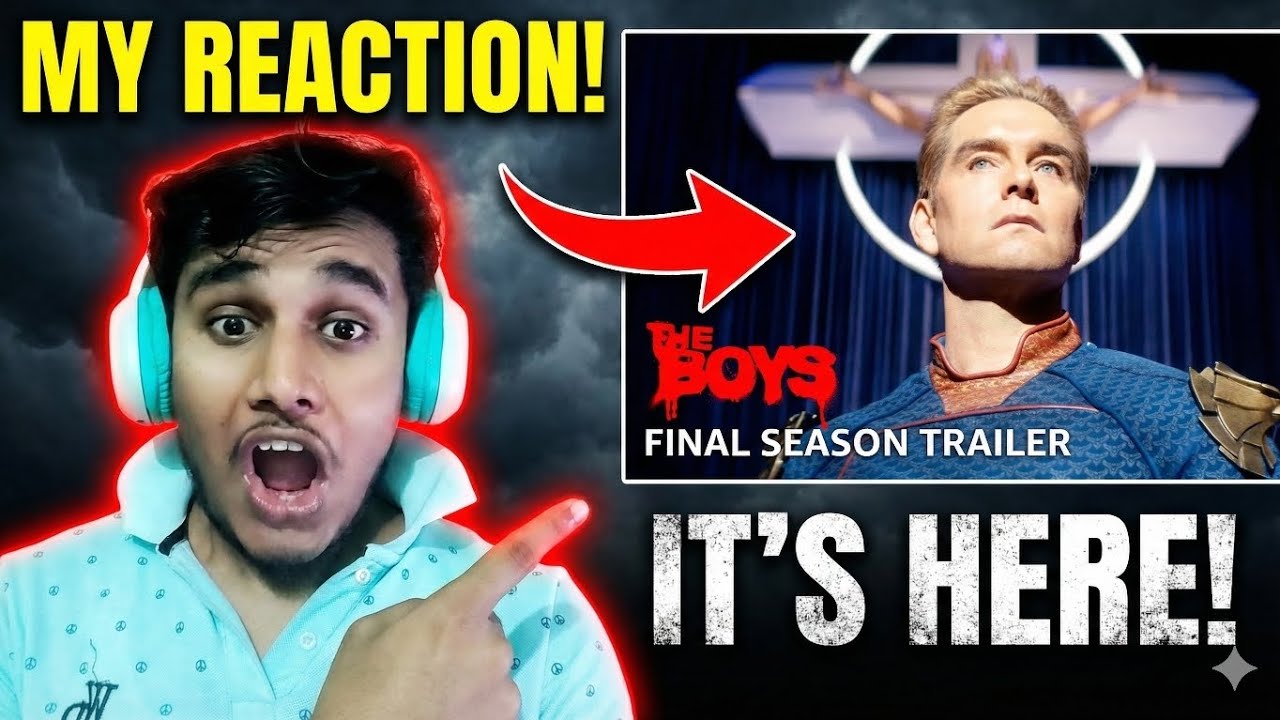 The boys final season trailer reaction 