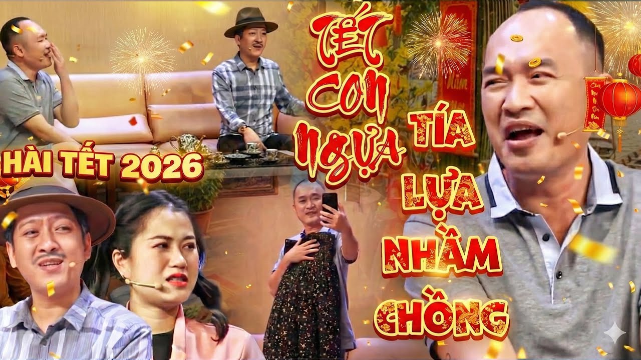 TẾT CON NGỰA TÍA LỰA NHẦM CHỒNG | Hài Tết 2026 Mới Nhất | Hài Trường Giang Tiến Luật | HTVShow
