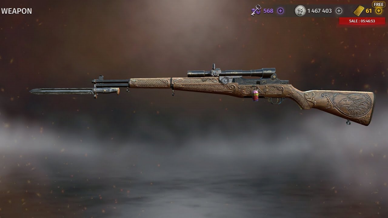 World War 2 Battle Combat Supreme Assault rifle M1 Garand Elite MAX damage + Full Gadget Gameplay