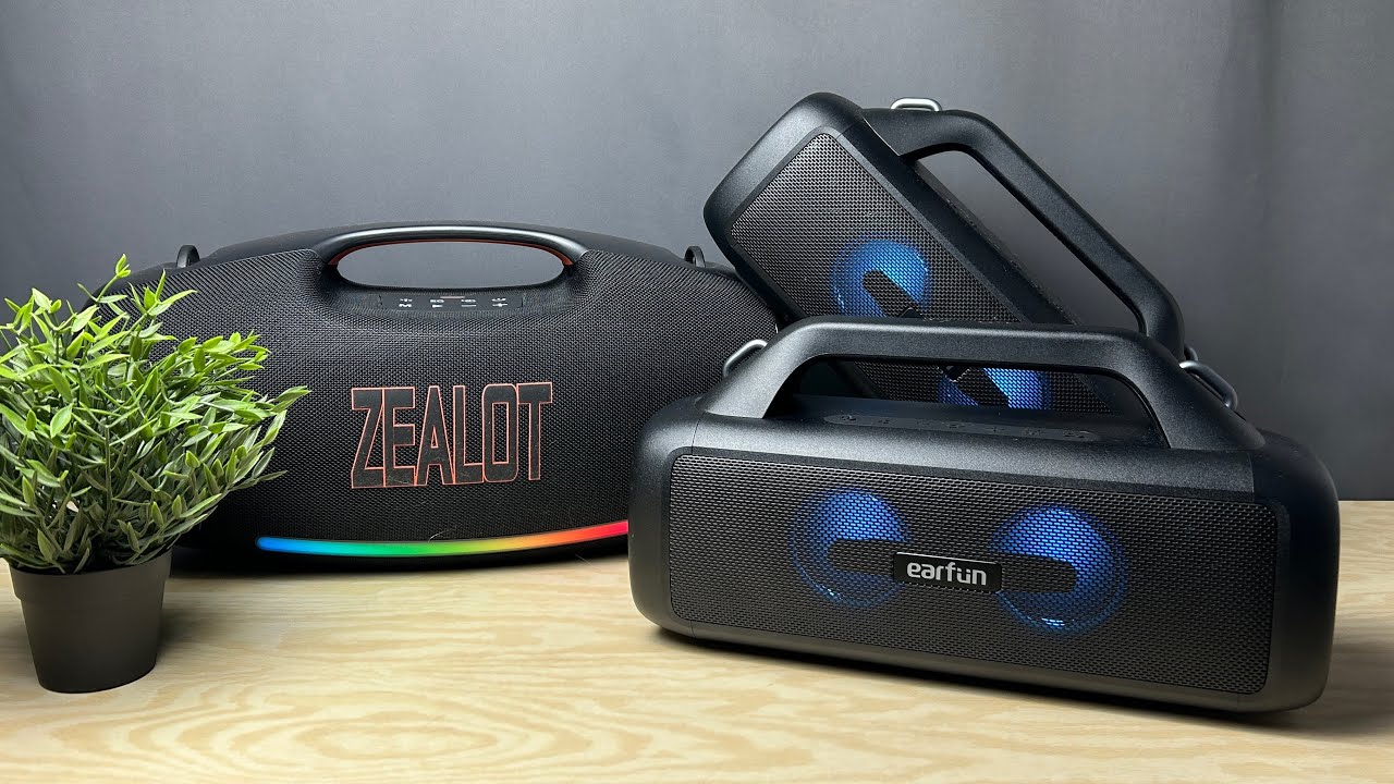 Zealot S89 vs 2x Earfun UBOOM X's - Let's Boom! Sound Test