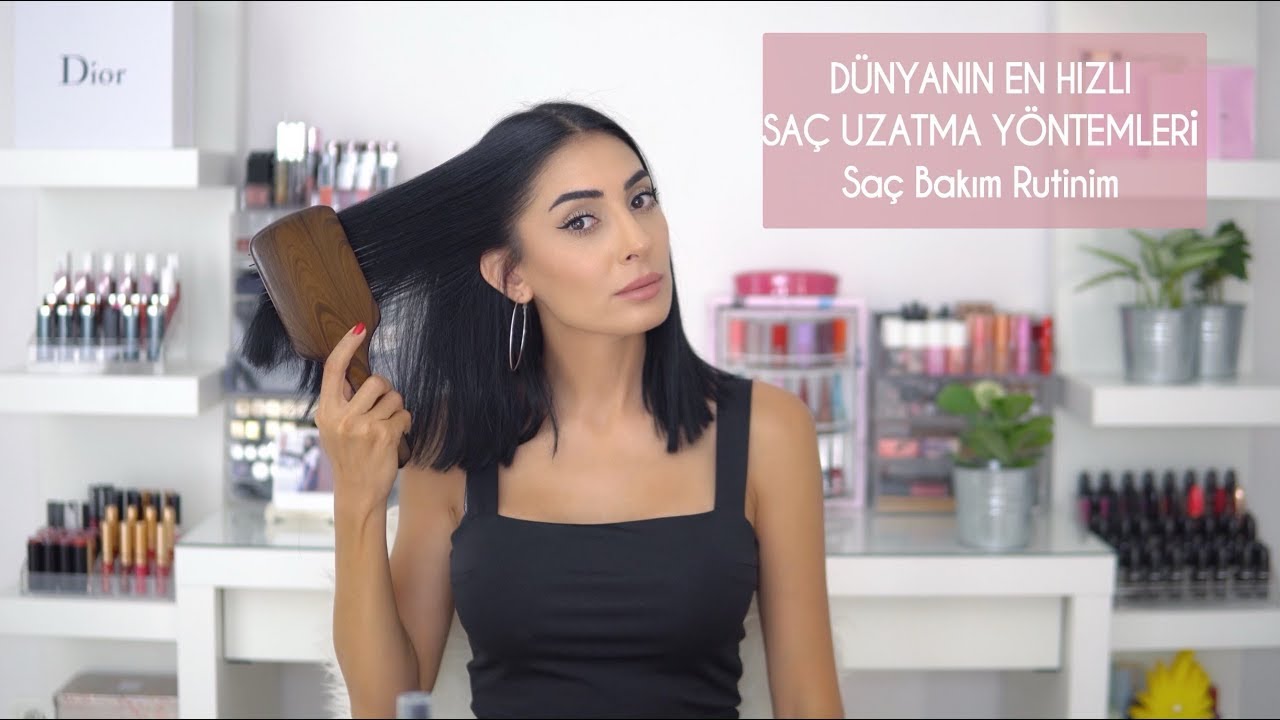 Dünyanın En Hızlı Saç Uzatma Yöntemleri 2 | Saç Bakım Rutinim 💇🌟🏆