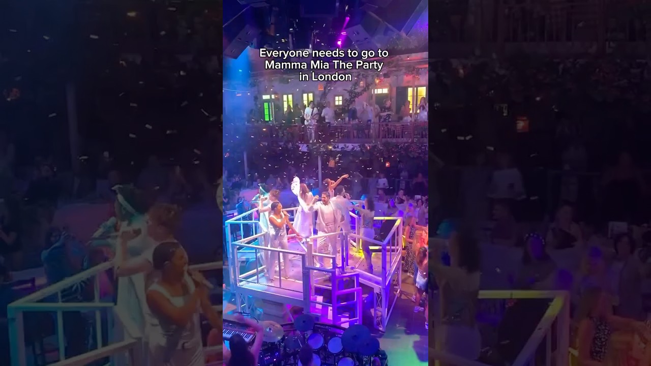 Everyone needs to go to mamma mia the Party in London