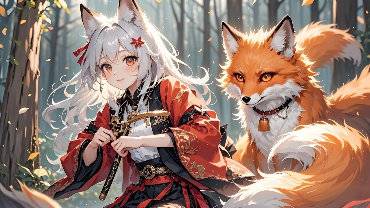 Reborn, my sis chose the tailless fox first. I picked the nine-tailed celestial fox. She didn’t know