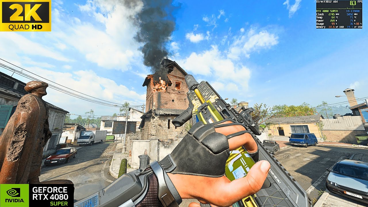 BO7 STANDOFF | 1440p Extreme + DLSS Quality (FG OFF) | RTX 4080 SUPER + i9-13900K Gameplay