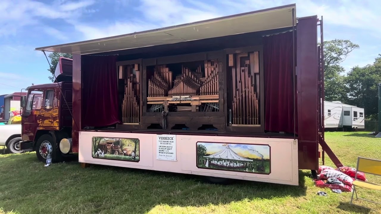 Vintage Fairground Organ Cheshire Steam Fair 2023