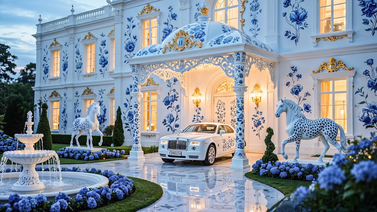 Incredible Porcelain Palace | Art, Luxury & Extreme Elegance