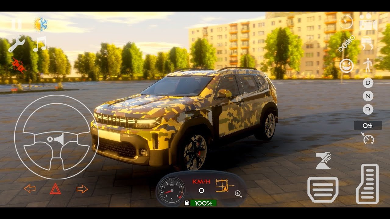 Dacia Duster 3 Driving in Eastern Europe - Drive,OffRoad,Drift Gameplay
