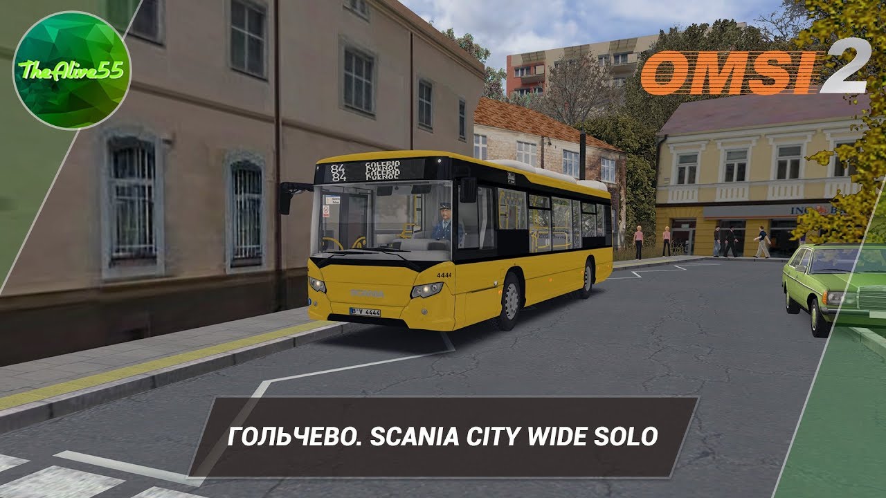 [OMSI 2] ПО ПОЛЬШЕ НА SCANIA CITY WIDE SOLO!