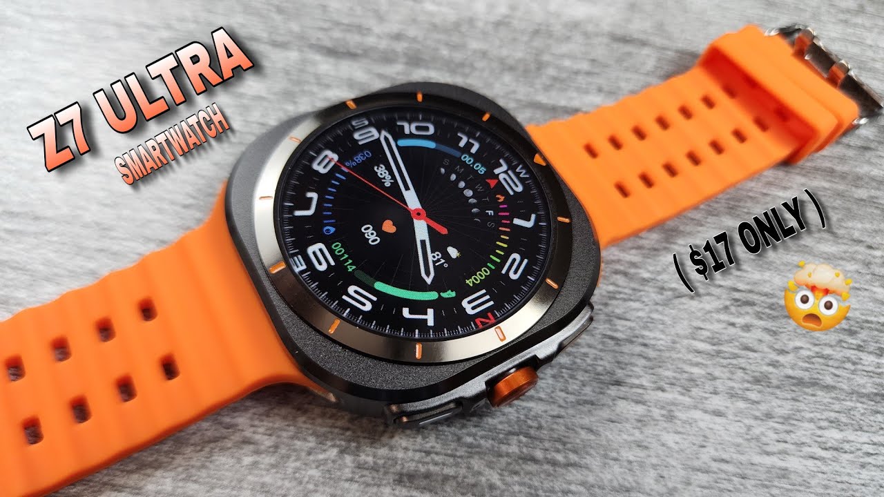 Z7 ULTRA WATCH ( unboxing + features )