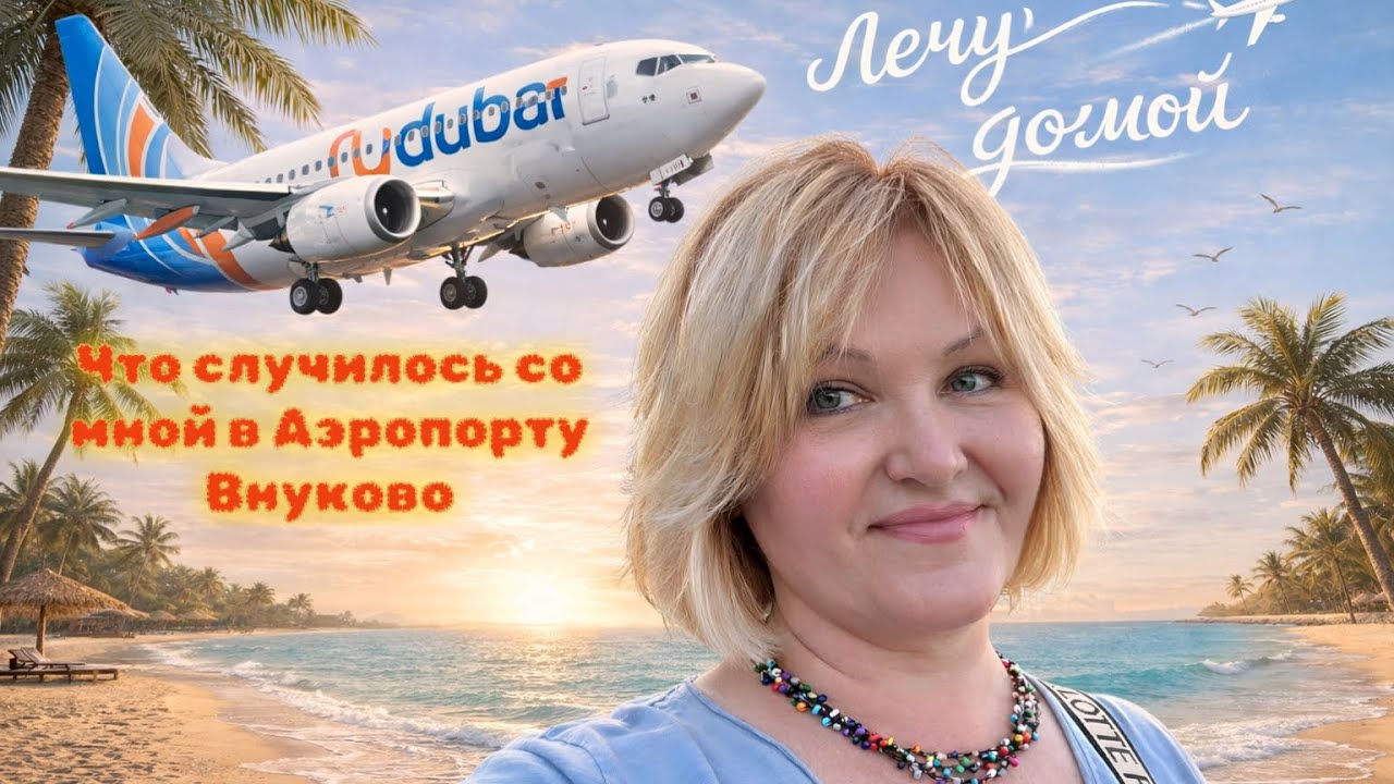 ОАЭ🇦🇪Лечу домой авиакомпанией Fly Дубай.￼Duty free в Дубае.Что со мной случилось в аэропорту Внуково
