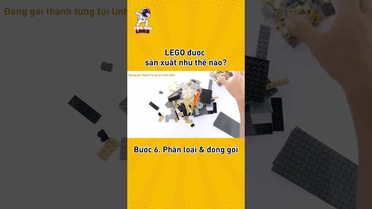 Một set LEGO được sản xuất như thế nào? - Phần 6. Phân loại & đóng gói