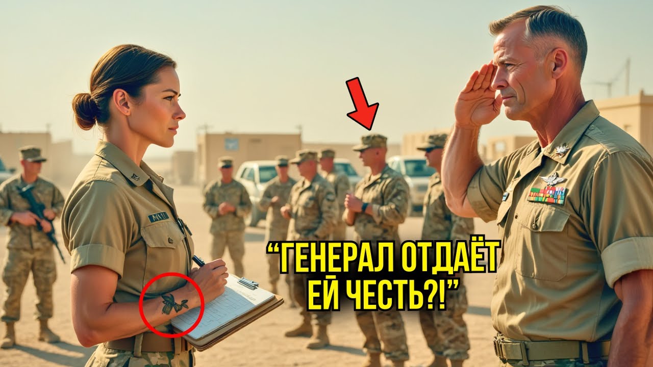 Они Издевались Над Её Татуировкой — Пока НЕ УВИДЕЛИ Как Командир Спецназа Отдаёт Ей Честь