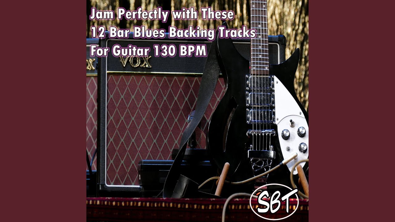 12 Bar Blues Guitar Jam Backing Tracks in D Major