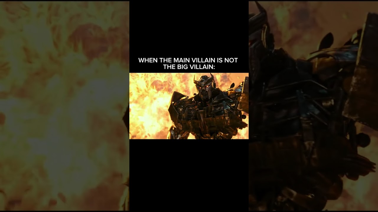When The Main Villain Is Not The Big Villain: