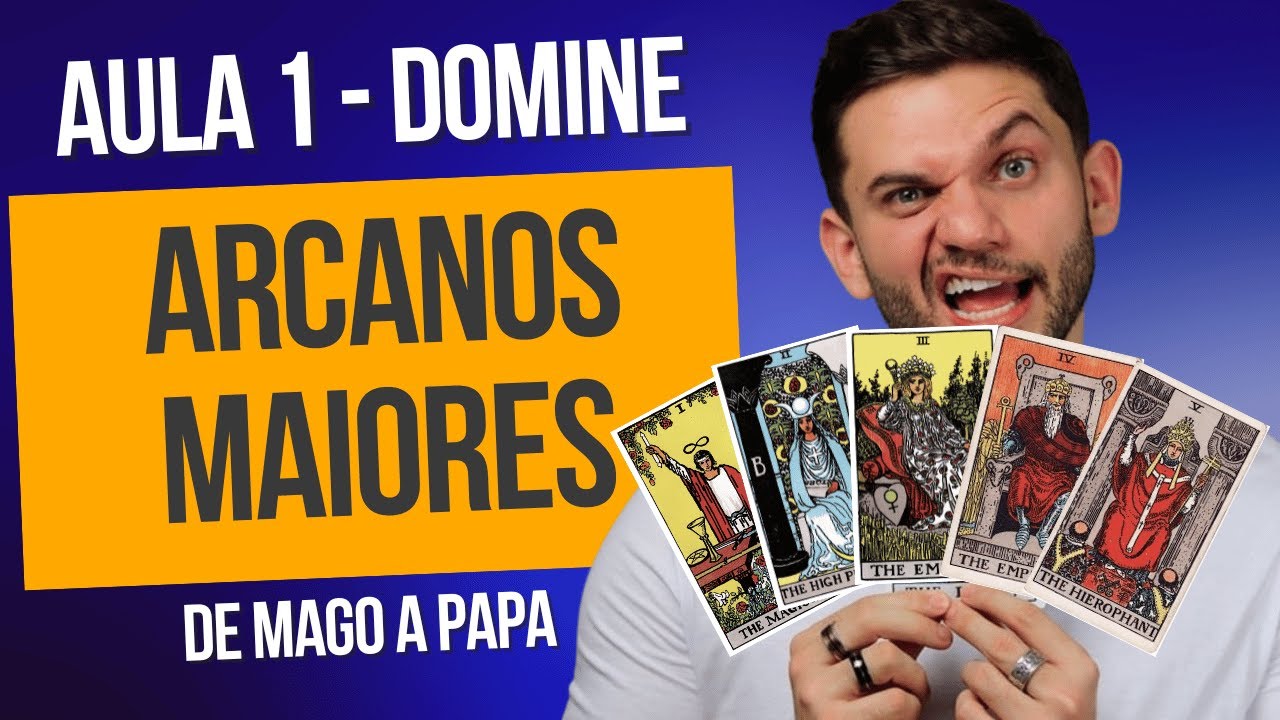 Domine os Arcanos Maiores do Tarot | Aula 1: Do Mago ao Papa