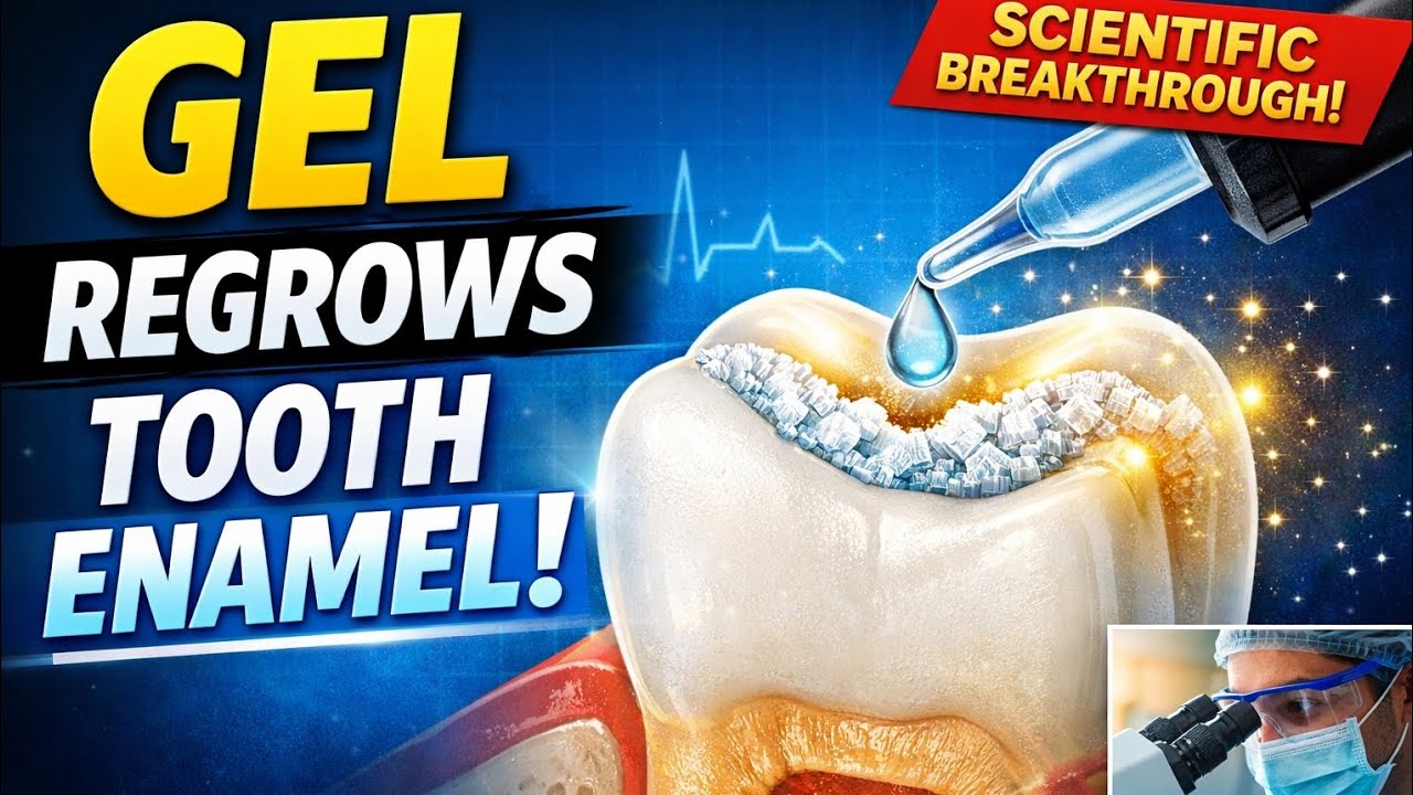 Scientists Create Gel That Regrows Tooth Enamel | University of Nottingham Breakthrough