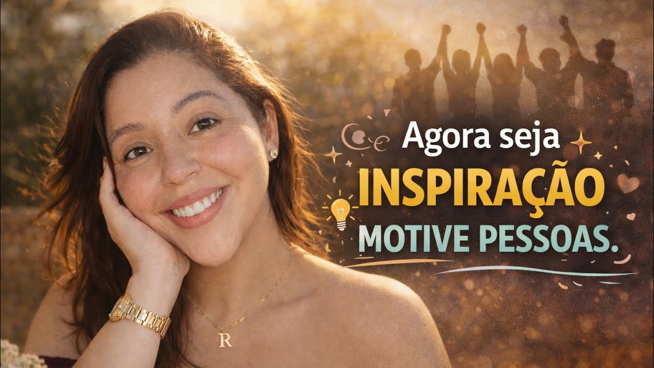 Você não precisa de palco para ser inspiração