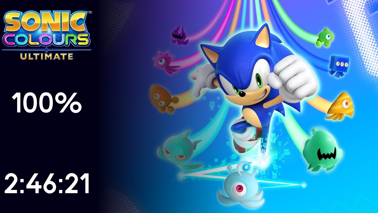 Sonic Colours: Ultimate - 100% Speedrun - 2:46:21