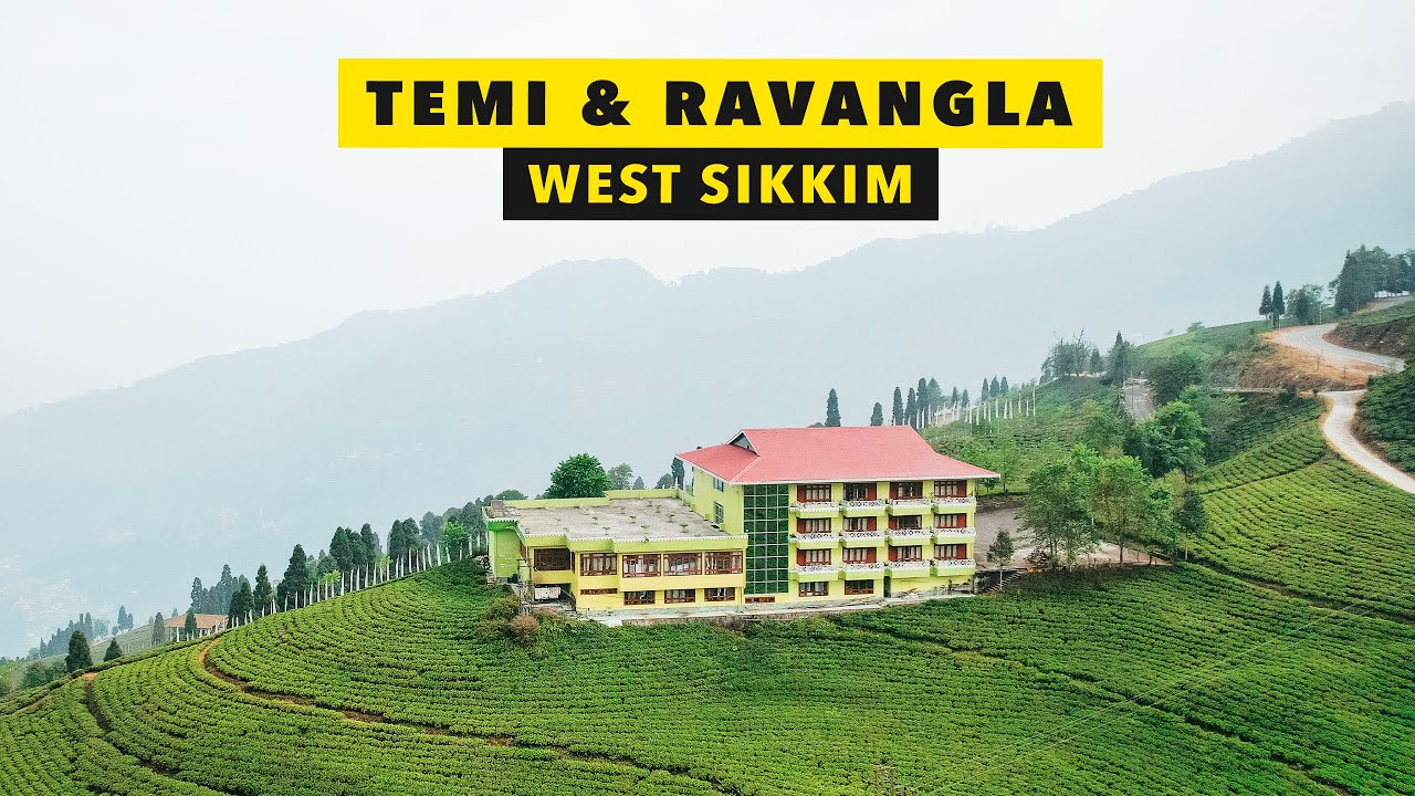 RAVANGLA & TEMI TEA Garden - Cherry Resort - Buddha Park - Kolkata to Sikkim - 4K