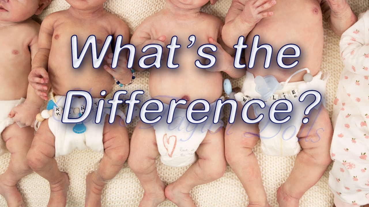 What’s the Difference? A Closer Look at some Hand-Sculpted Full Silicone BabyDolls by, Claire Taylor