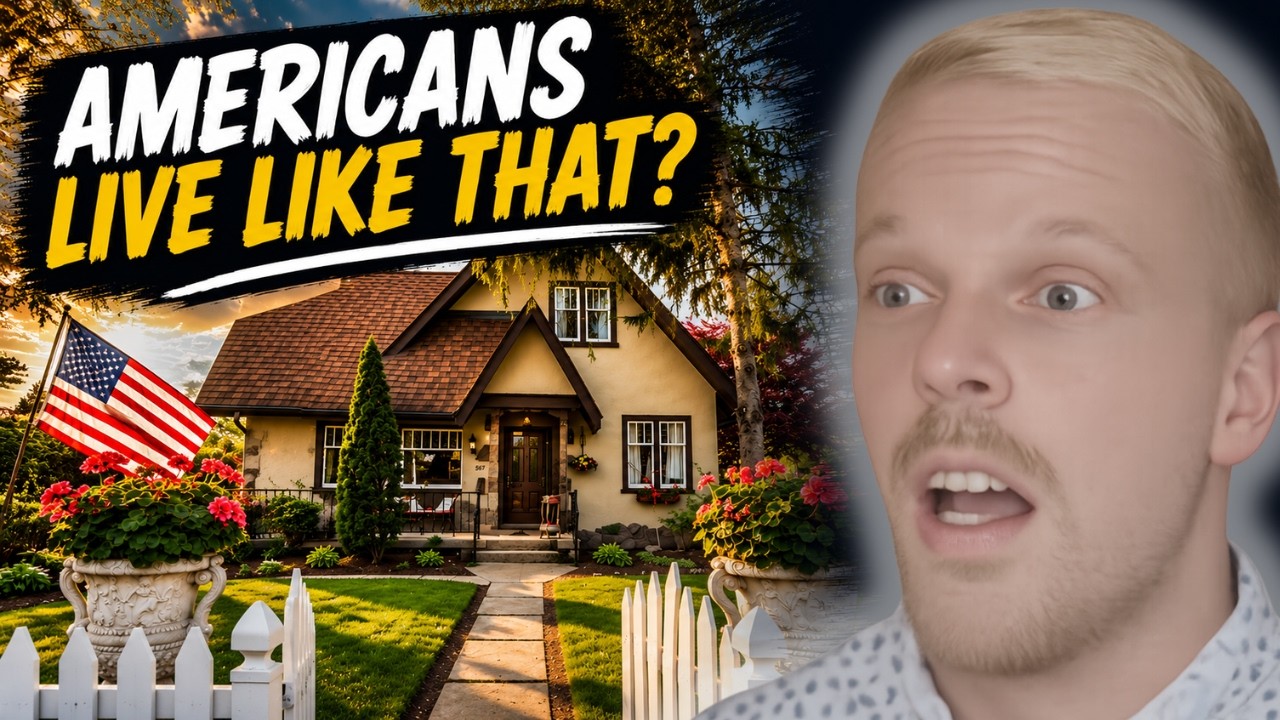 American Homes Are Nothing Like Europe 🇺🇸 | European Reacts