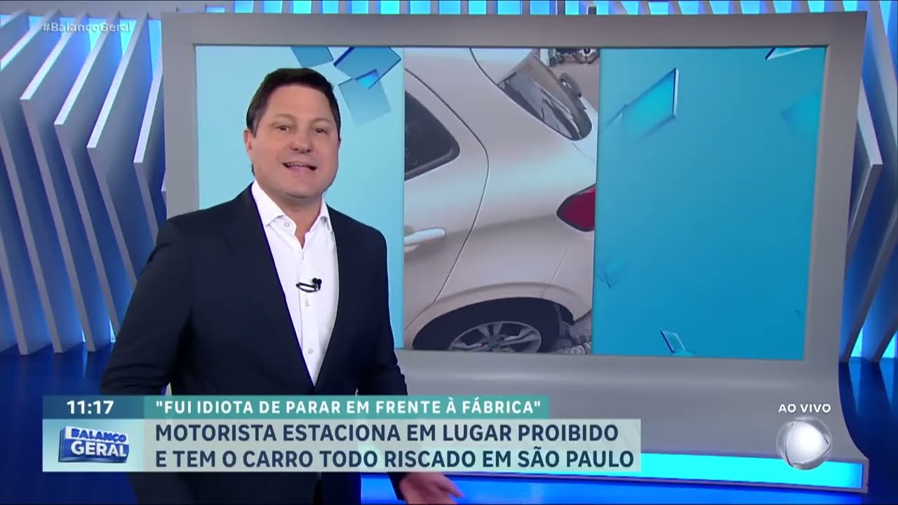 Carro estacionado em local proibido no Brás gera protesto inusitado