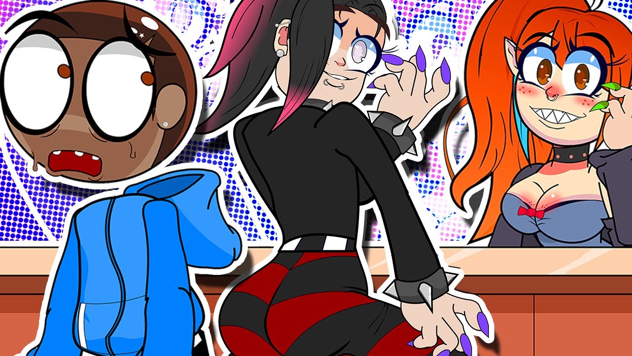 TWO GOTH GIRLS - Caught In My Room | Goth Girlfriend Experience - Animated Story