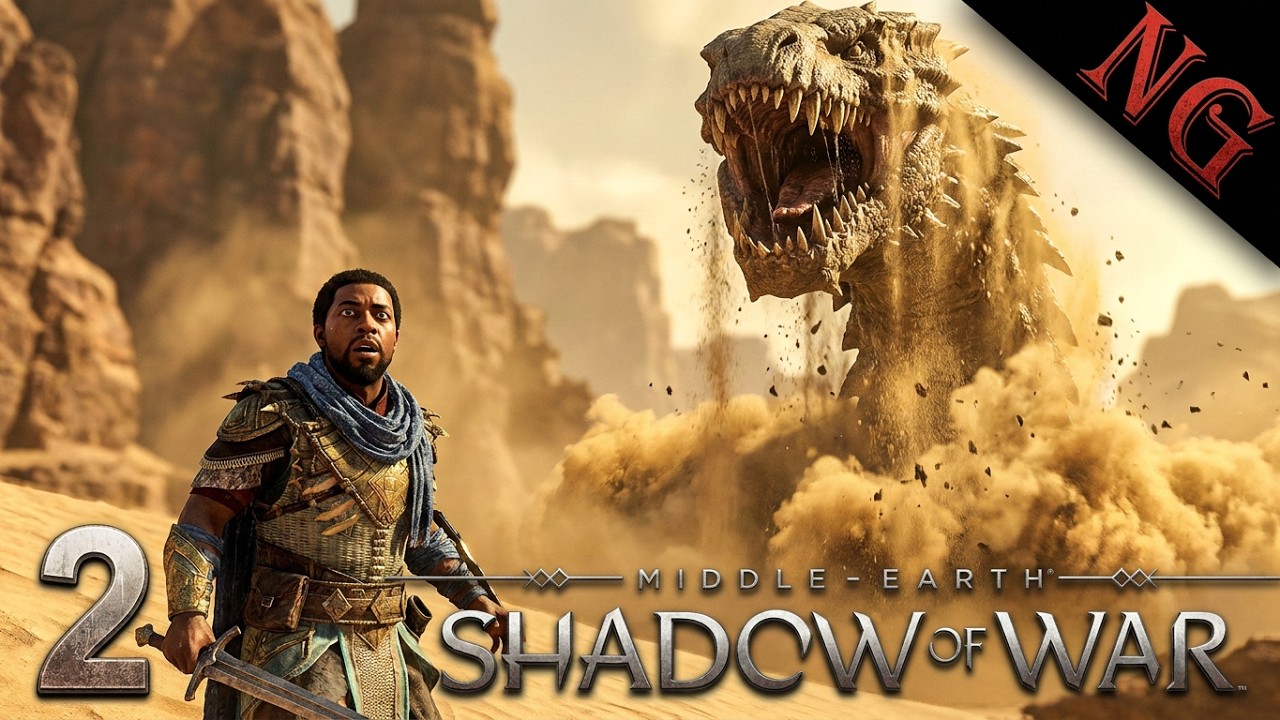 DLC  Пустоши Мордора- #.2.Выжить не получится. Middle- earth   Shadow of War. Стрим.