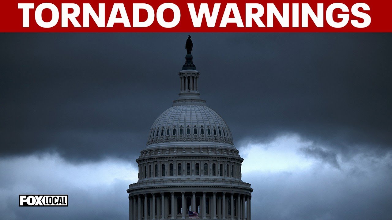 Tornado warnings issued in DC region