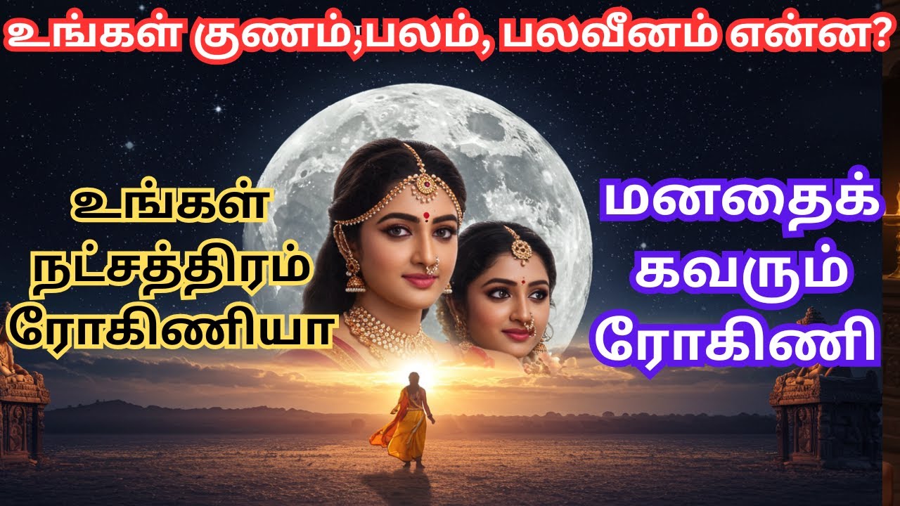ரோகிணி நட்சத்திரம்: அழகும், பிடிவாதமும்! மனதைக் கவரும் ரோகிணி நட்சத்திரக்காரர்களின் ரகசியங்கள்!